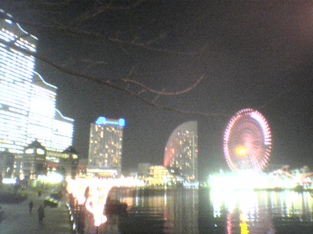 冬は夜景がきれいです。
